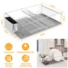 iMountek Stainless Steel Kitchen Dish Rack Drying Bowl Utensil Holder