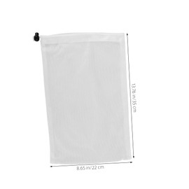 Totority 4pcs Pool Vacuum Replacement Mesh Bag Efficient Skimmer Socks for Pools Aquariums Ponds Durable Filter Bags for Cleaning Debris Leaves