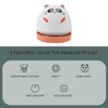 Desktop Vacuum Cleaner with Vacuum Nozzle Cleaning Brush Portable Mini