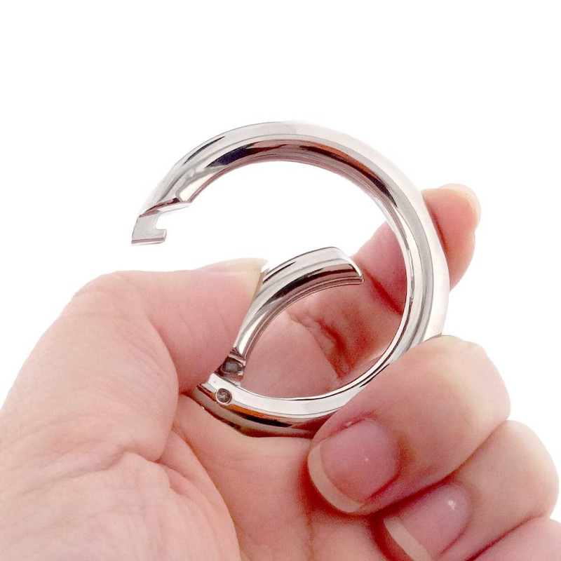 Daio Seisakusho Diecast Carabiner, Round Line, Round Line, Keyring, Key