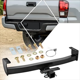 Class 3 Tow Trailer Hitch 2" Receiver Compatible with 16-23 Toyota Tacoma,Black