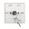 Heayzoki Automatic Door Access 5 Position Key Switch Aluminium Durable