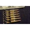 SIX Engraved small caliber .308 bullet bottle opener key chains