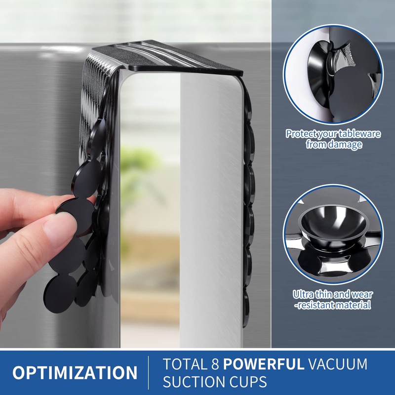 Yolife Kitchen Sink Saddle, PVC Sink Divider Mat with Strong