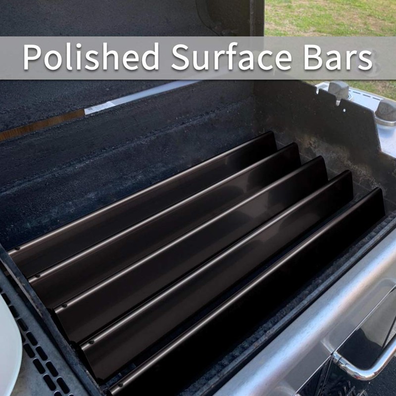 X Home 24.5-Inch Heavier Flavorizer Bars Replacement for Weber Genesis