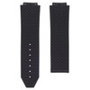 Ewatchparts REPLACEMENT 24MM RUBBER BAND STRAP CLASP COMPATIBLE WITH HUBLOT