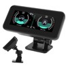 Universal Intelligent Car Inclinometer Tilt Gauge High Resolution HUD Digital