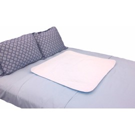 Large Premium Absorbent Waterproof Bed Pad (34 x52 Inch) - Washable 300x for Underpad Incontinence Protection for Seniors, Adult, Child, or Pets