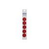 Slimline 2 Hole Buttons - 3/4 in. - Red 5