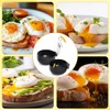 2 Pack Egg Poacher Pan, Non-Stick Poached Egg Maker, Stainless