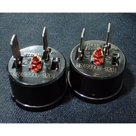 RIKOLOL 2PCS KLIXON MRA99908-9201 Compressor Overload Protector for Air Conditioner