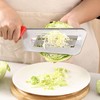 Stainless Steel Vegetable Cutter, Cabbage Shredder, Upgraded Double-Layer Slicer for