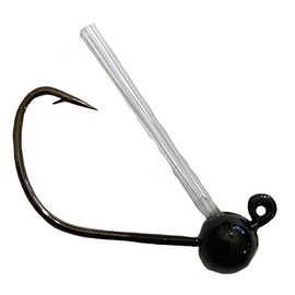 Eagle Claw Lazer Sharp WEEDLESS Wacky JIG 3/16 OZ, Black