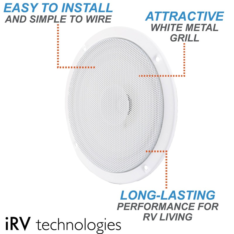 IRV Technology IRV2.5WS 5.5" RV Speaker | 4 Ohms 50W