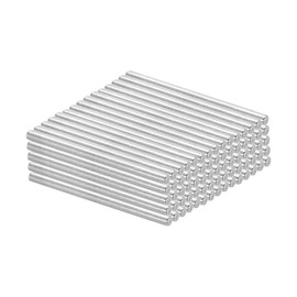PATIKIL 304 Stainless Steel Dowel Pin 2.5x35 mm (3/32" Dia), 100 Pcs Hardened Metal Dowel Pins Bunk Bed Pegs Pin Replacement Hardware for Shelf Furniture Assembly DIY
