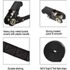 Ratchet Tie Down Straps Heavy Duty Cargo Tie Downs, Durable
