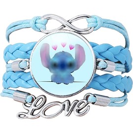 Bracelet, Adjustable Bracelets, Girls Bracelets, Leather Bracelet, Cartoon Charm Bracelet, Friendship Bracelet, Gift for Girls, Boys, 100% brand