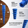 Haespot Blue 12PCS Stripped Screw Hole Repair Anchor, Door Hinge