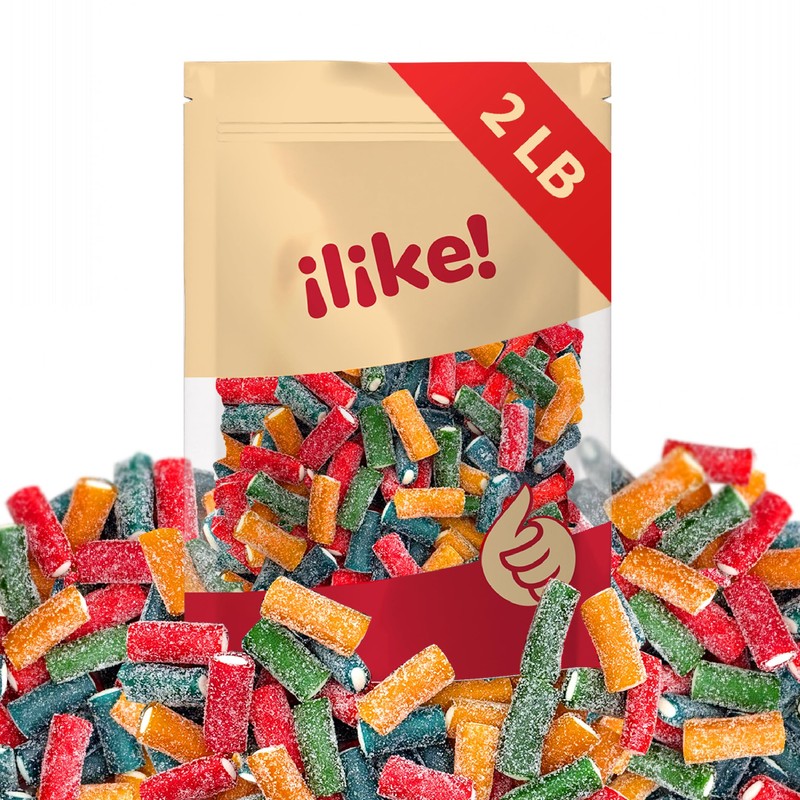 Pencil Bites Gummy Candy | 2 Pound Pack | Bulk