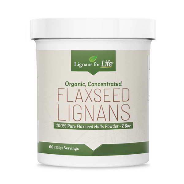 Flaxseed SDG Lignans for Dogs - 7.6oz Bulk Powder from Organic Flax Hulls - Immune Support for Dogs