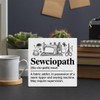 Sewing Room Decor Sewciopath Definition Wood Sign, Sewing Gifts