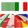 12 Pack Italy Desk Flags Set, Italian Small Mini Table