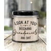 The Improper Mug Look at You Becoming Grandparents Candle Baby
