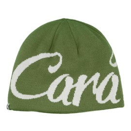 Clakllie - Gorro unisex de punto de doble cara, suave y cálido, gorro elástico para esquí, con letras gráficas, Cdus-hkn02-verde, One Size