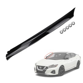 Windshield A Pillar Trim Molding Fit for Nissan Maxima 2016-2021 Replace 76836-9DD0A 768369DD0A Outer Window A-Pillar Trim Panel Moulding Right Passenger Side