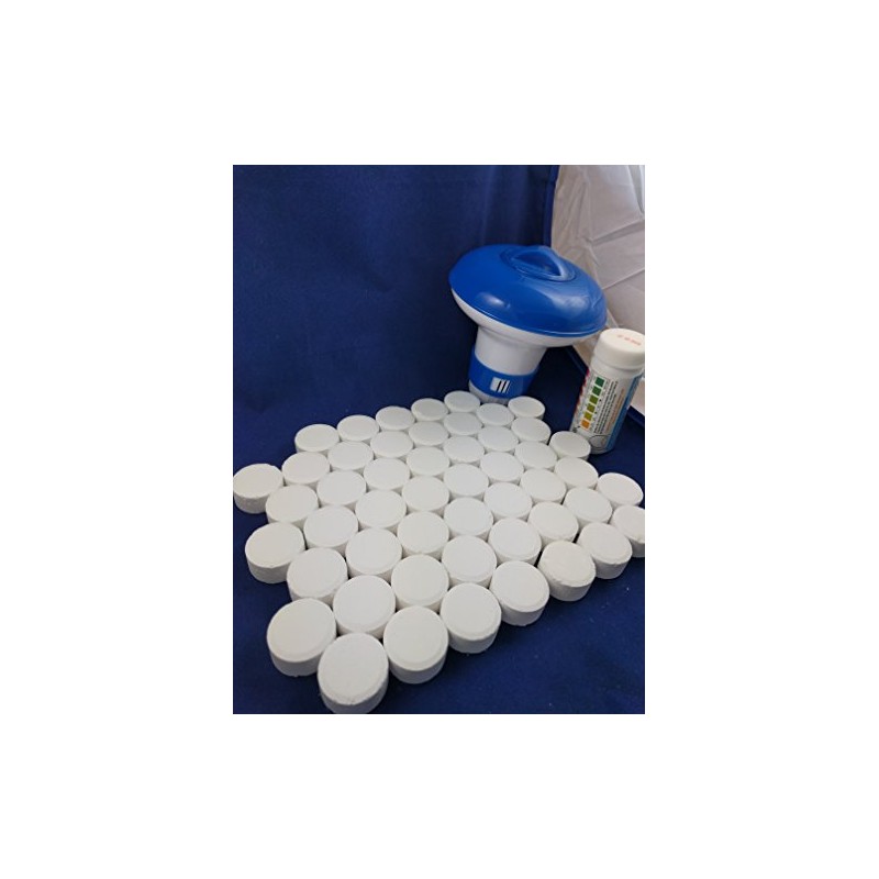 Premier Blue 50x20g Chlorine Tablets Pool Hot Tub Spa inc