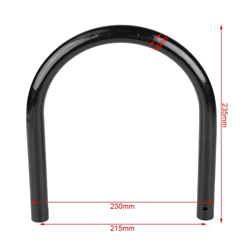 KIMISS Motorcycle Rear Seat Frame Mounting Angle Frame Loop Hoop