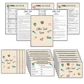 Office Party Friendly Feud Game, Team Building Games, Great for Coworker Game or Adult Trivia Game, Office Trivia Game Set, Office Activities(wd02)