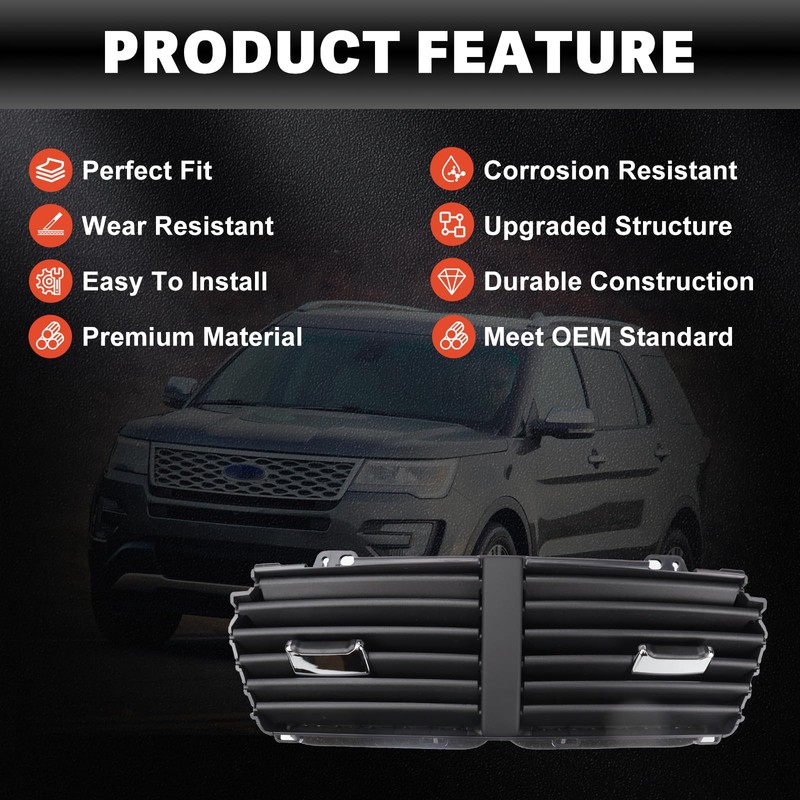 USTAR Center Dashboard Air Outlet Louver A/C Heater Vent Compatible