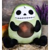 Hearty Split Hass Avocado Fruit Furrybones Skeleton Plush Toy Doll