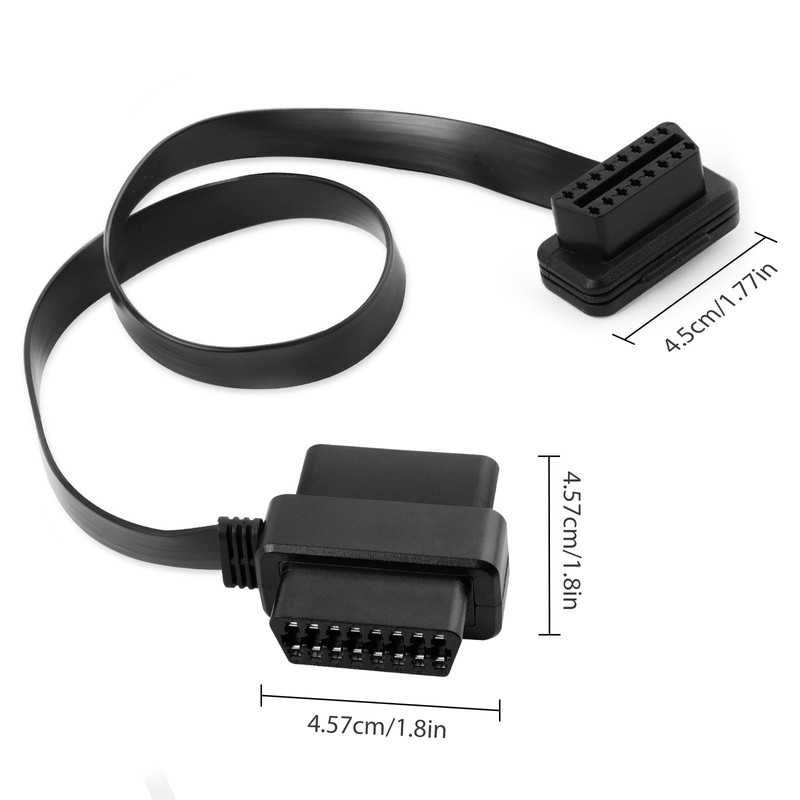 XINXXR OBD2 Extension Cable - 16 Pin OBD2 Splitter 1x