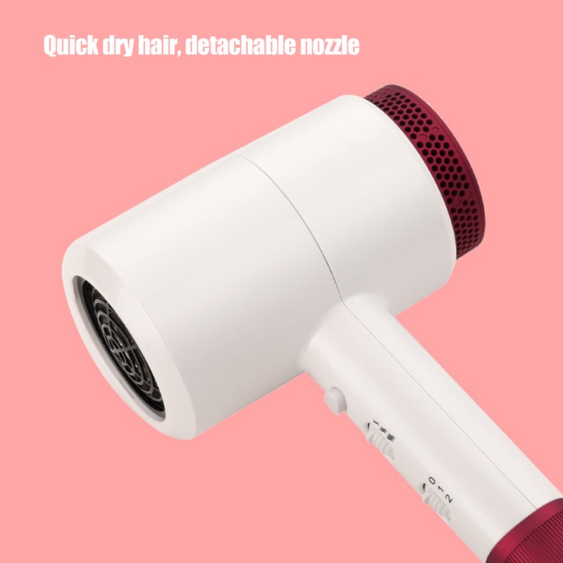 Hair Dryer 3 Gears Wind Adjustment Professional Fast Drying Home