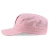 Armycrew Classic Cotton Train Engineer Conductor Adjustable Cap - Pink
