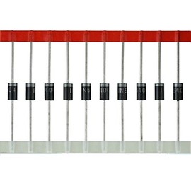 BOJACK 1N5404 Rectifier Diode 3 A 400 V DO-201AD Axial 5404 3 amp 400 volt Electronic Silicon Diodes (Pack of 50)