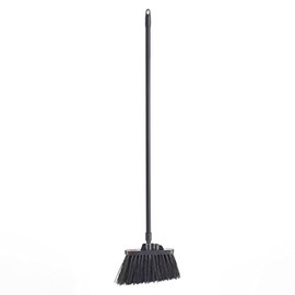 Winco Angled Broom with 48" Fiberglass Handle, Unflagged Bristles