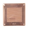 Grate Grille Grille Grille Square Overlay Copper 140x140mm