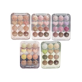 Colorgram Noontorial Eye Palette 9.9g 06 Butter Cup Plus Brown Love / 컬러그램 눈토리얼 아이 팔레트 9.9g 06 버터컵더하기브라운사랑