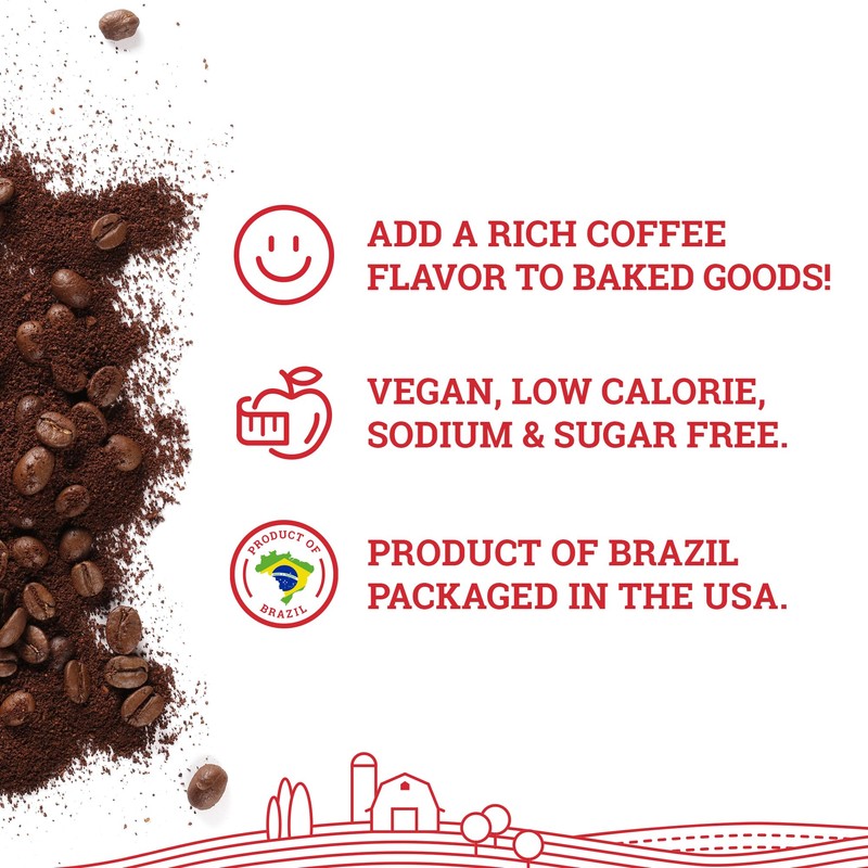 Hoosier Hill Farm Pure Espresso Powder, 8oz (Pack of 1)