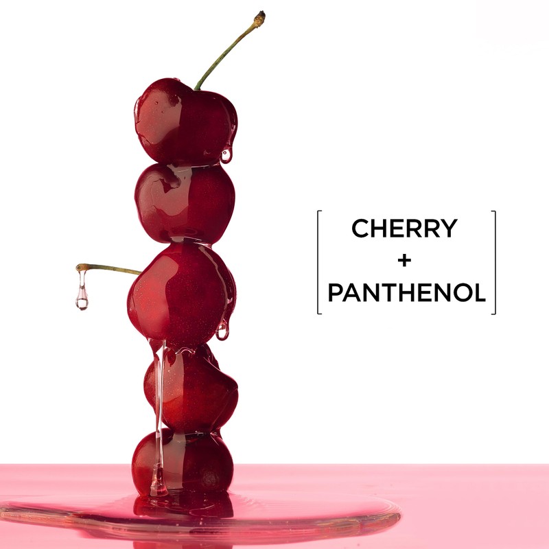 Garnier SkinActive Moisture Bomb Cherry Lip Mask, Enriched With Cherry