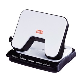 Max DP-25T/W Punch, Light Drilling Punch, Scuba 25, 2 Holes, White