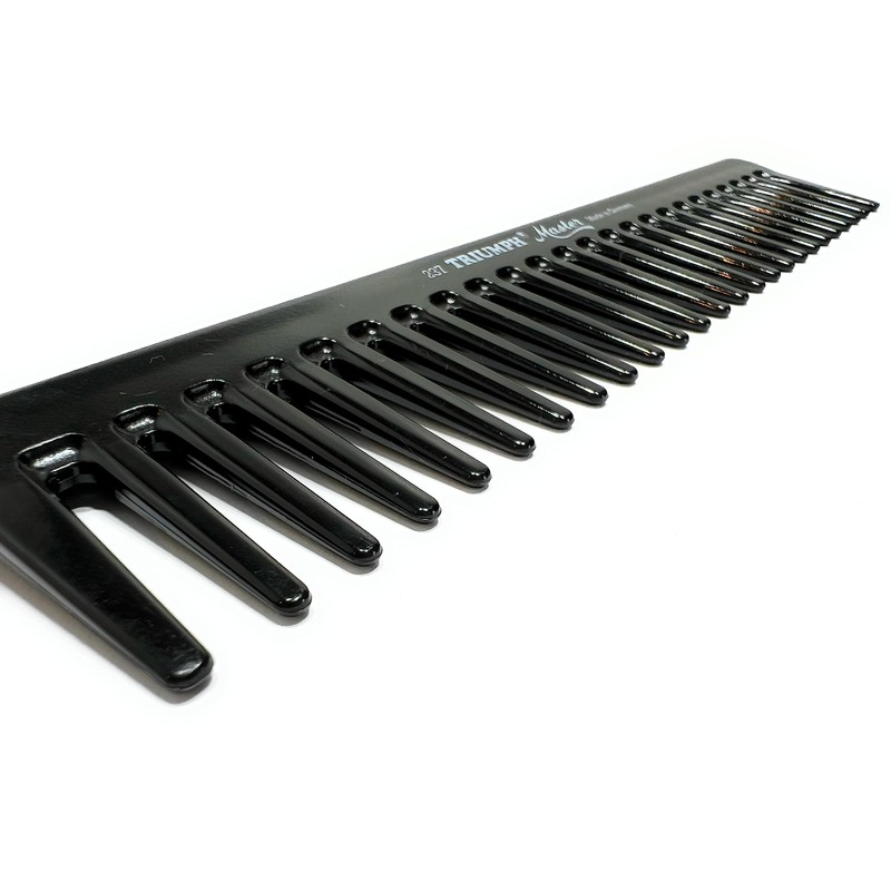 Hercules Sägemann Triumph Master Styling Comb 237 Black 19 cm