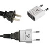 United States to Saint Barthelemy/St Barts Travel Power Adapter to