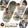 MOMILLA Kids Alarm Clock for Bedrooms, Colorful Display 7-Day Programmable