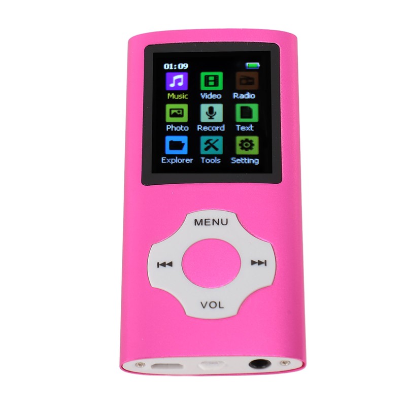 MP3 Player HiFi Lossless Rechargeable 1.8in TFT Screen Portable Music