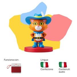 FABA FFR14202 FFR14202-The Cat with Boot Sound Stories, Storie e Educativi