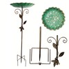 Generic Bird Bath for Outdoor Metal Bird Bath Bowl Ornament